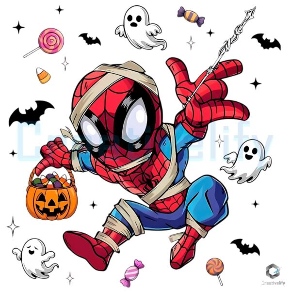 Spider Man Halloween Superhero Trick Or Treat PNG