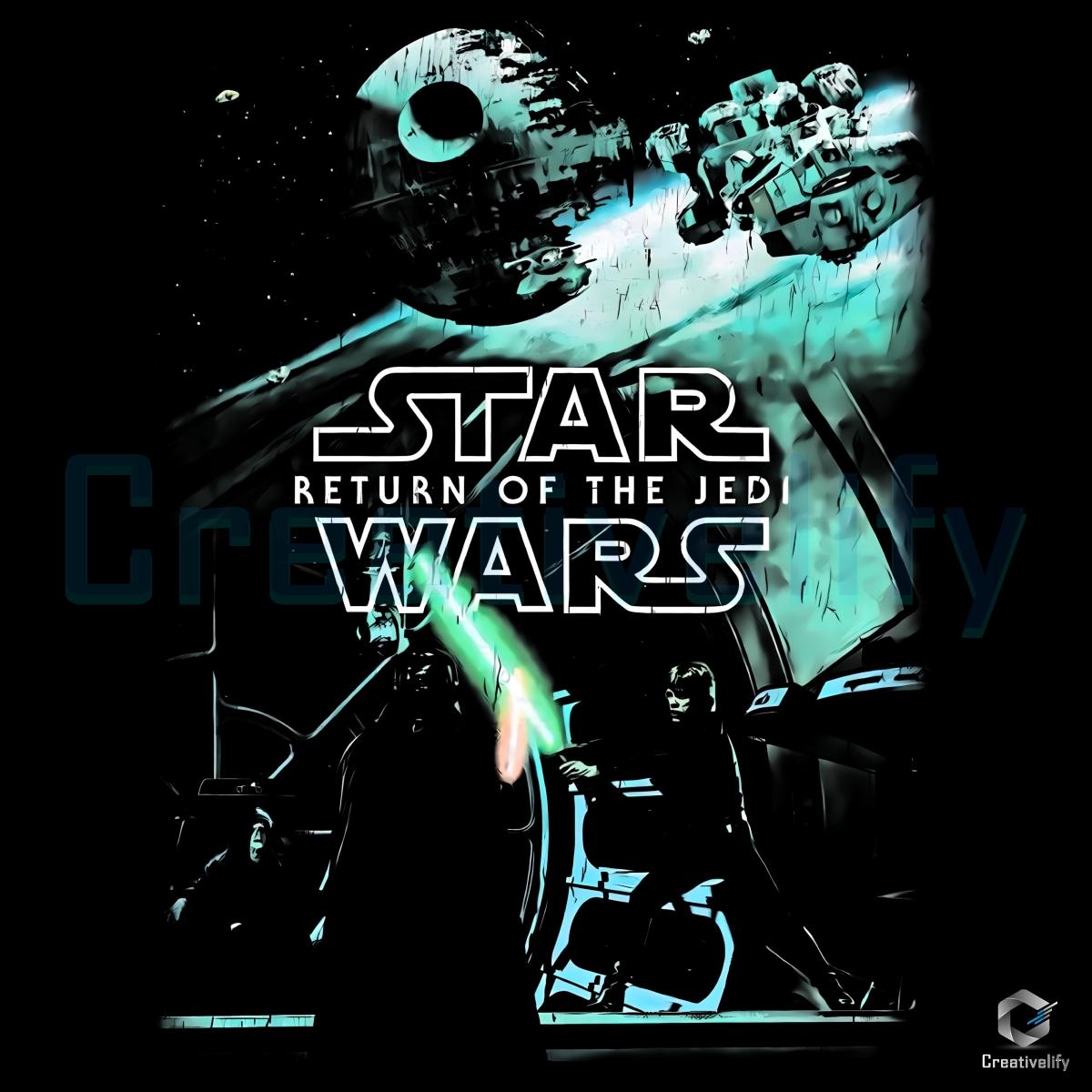 Star Wars Return Of The Jedi Vintage Space Battle PNG Star Wars Return Of The Jedi Vintage Space Battle PNG