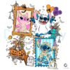 Stitch And Angel Halloween Friends Spooky Cartoon PNG