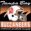 Tampa Bay Buccaneers Historic Waver Football Helmet Team SVG