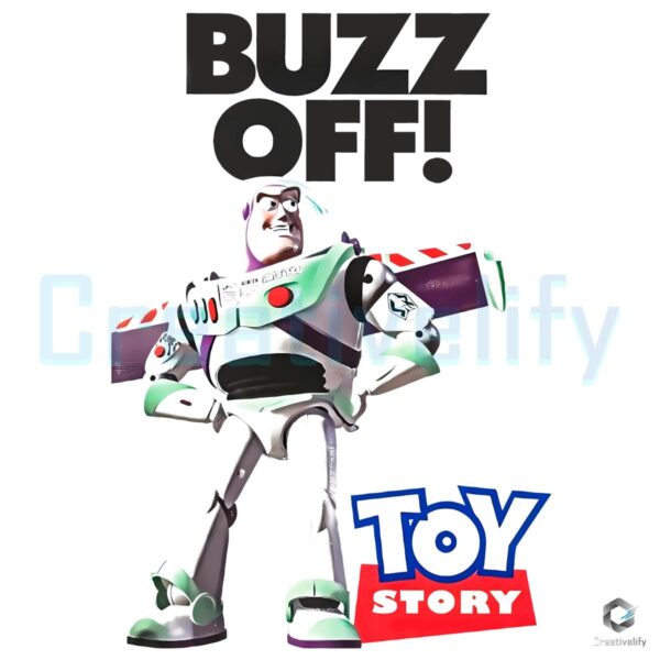 Toy Story Buzz Lightyear Vintage Cartoon Character Disney PNG