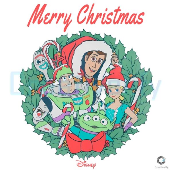 Toy Story Christmas Woody Buzz Lightyear Bo Peep Alien Pixar PNG