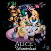 Vintage Disney Alice In Wonderland Mad Hatter Tea Party Cheshire Cat PNG