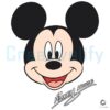 Vintage Disney Mickey Mouse Face Classic Cartoon Character SVG