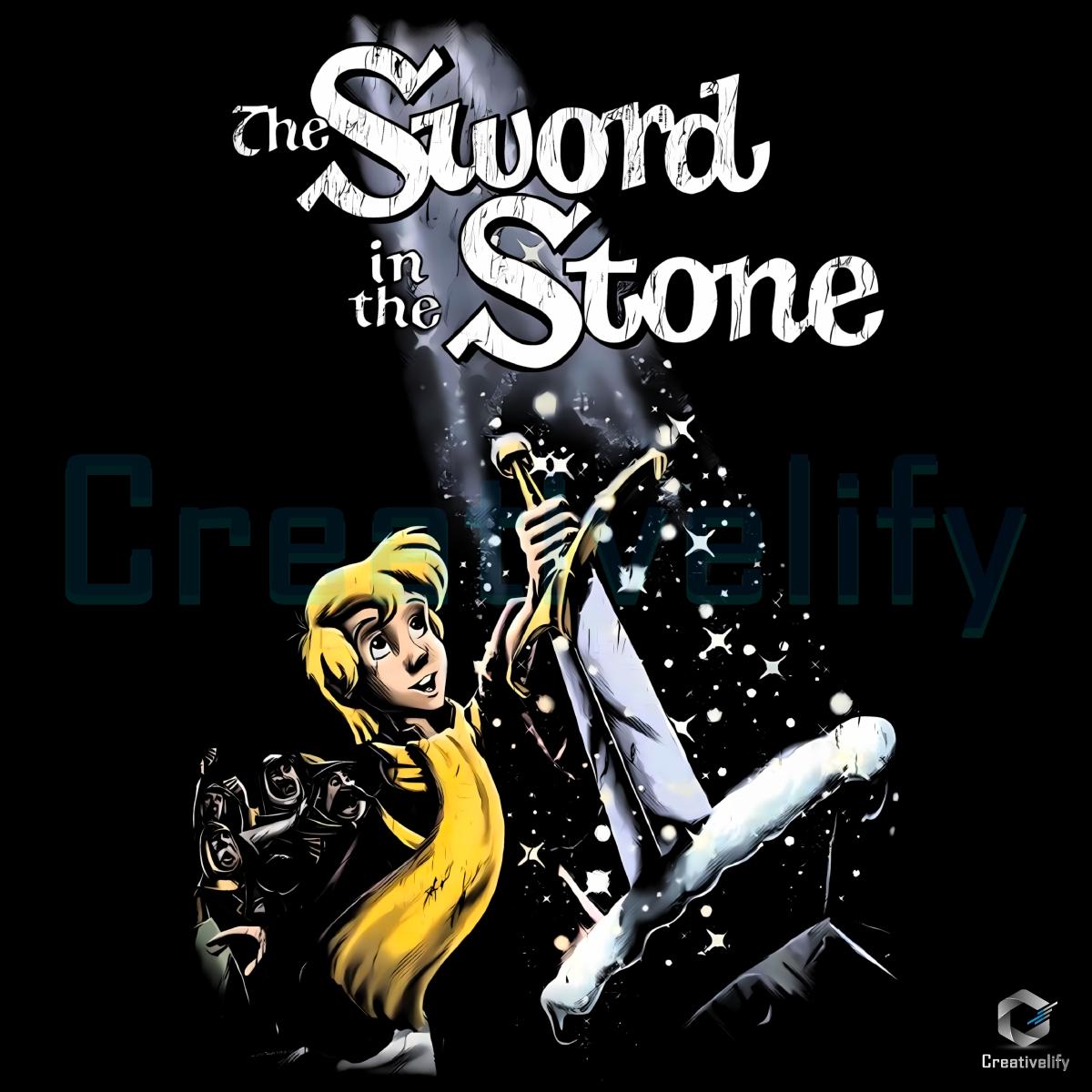 Vintage Disney The Sword In The Stone Arthur Magic Kingdom PNG Vintage Disney The Sword In The Stone Arthur Magic Kingdom PNG