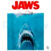 Vintage Jaws Movie Poster Shark Attack Classic PNG