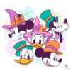 Vintage Mickey Mouse And Friends Halloween Witches Hats PNG