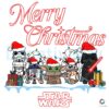 Vintage Star Wars Christmas Baby Yoda Stormtrooper R2D2 Vader Holiday PNG