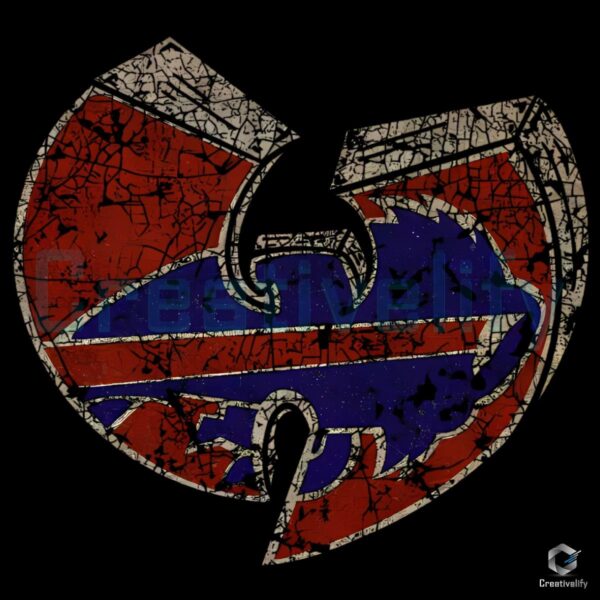 Vintage Wu Tang Clan Buffalo Bills Mafia Logo PNG