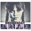 Wednesday Addams Season 2 Retro Gothic Themed PNG