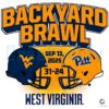 West Virginia Football Backyard Brawl Champs PNG
